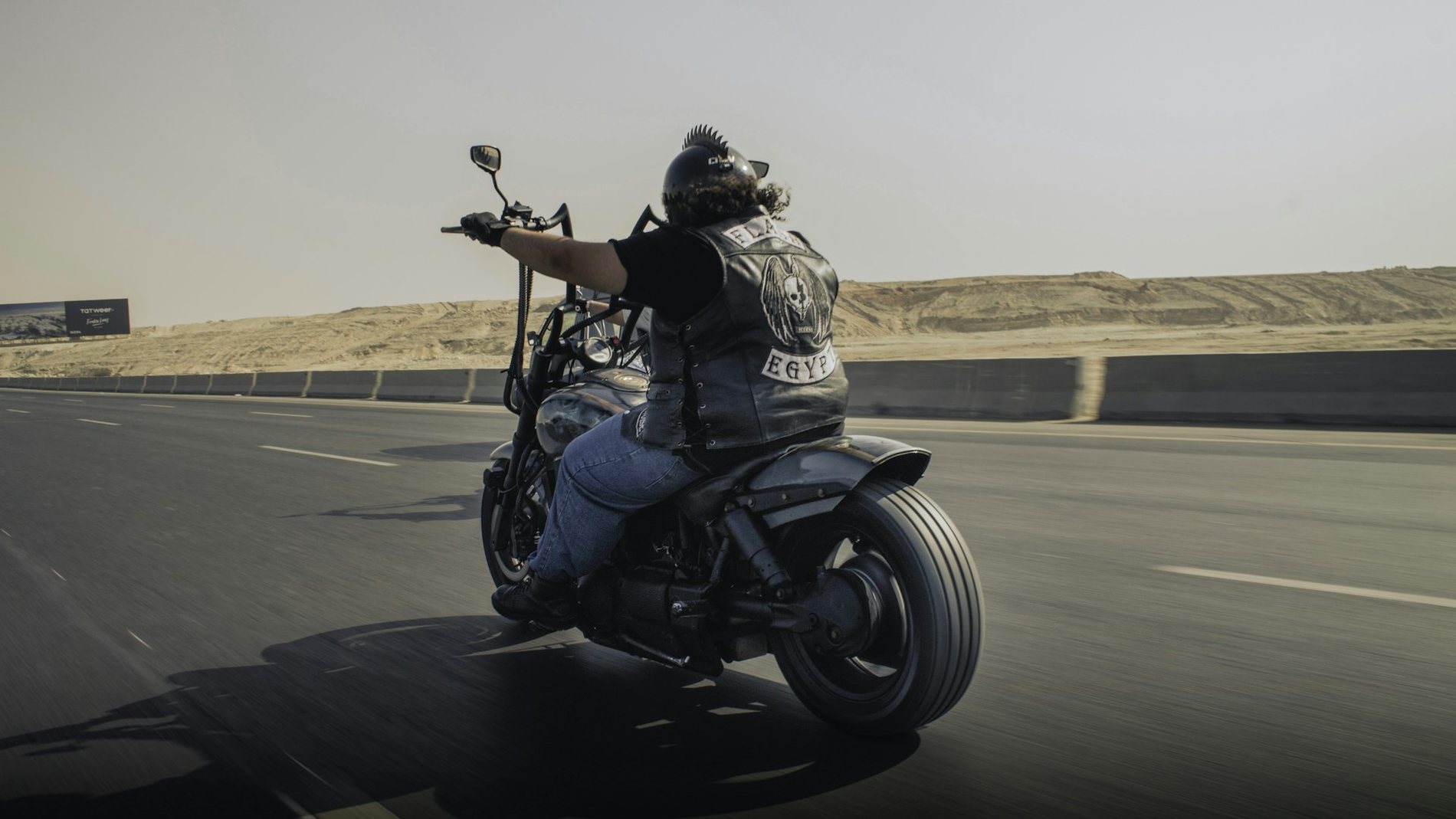 Open desert highway